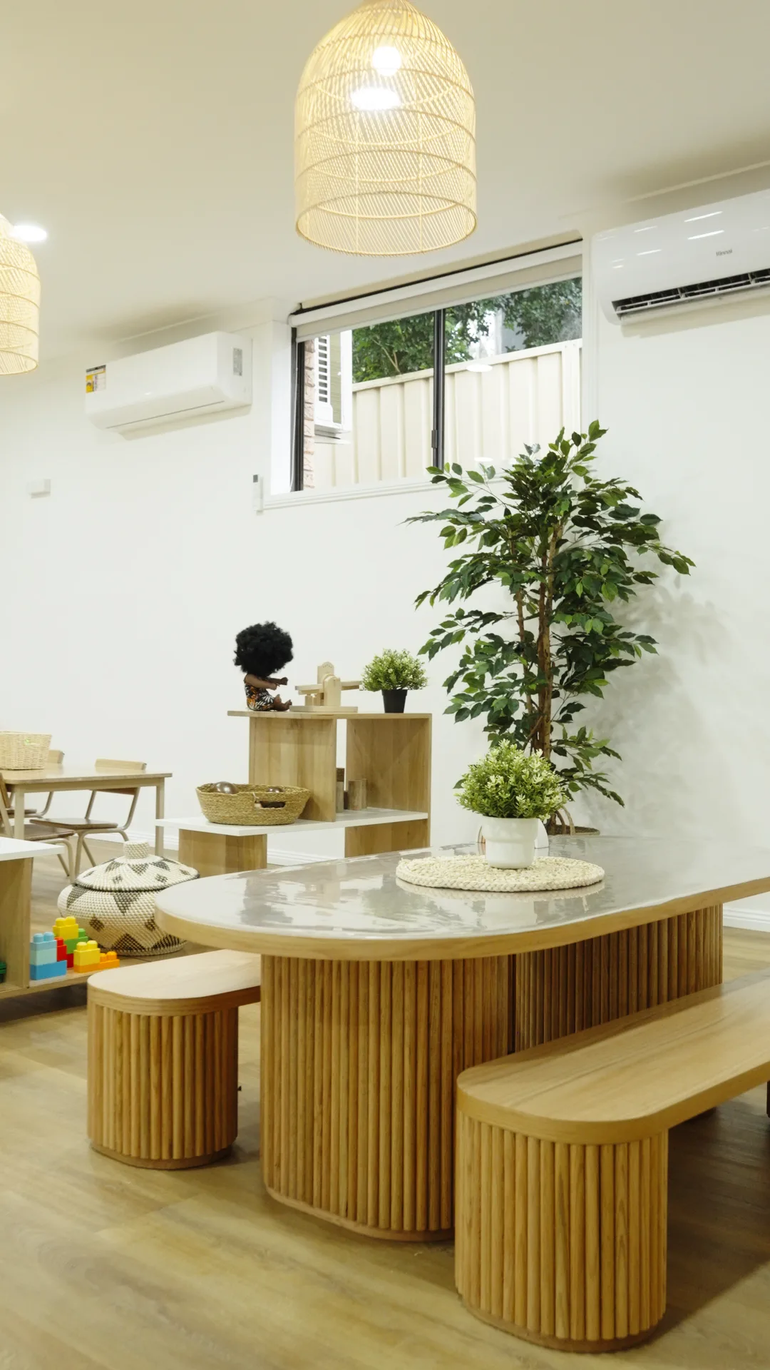 A quiet corner of the Uluru room at Turner St